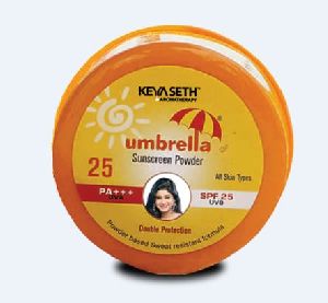 SPF 25 Umbrella Sunscreen Powder