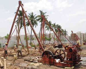 Bridge Piling Machine