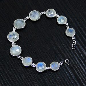 Rainbow Moonstone Bracelet