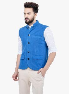 Bright Blue Wool Modi Jacket