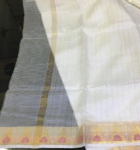 Pure Kota Silk Temple Meena Border Sarees 2 inch