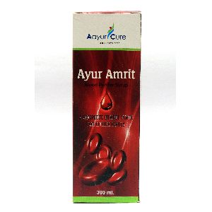 Ayurcure Ayur Amrit Blood Purifier Syrup For Entire Family - 300ml