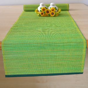 Eco Friendly Spring Green Bamboo Runner