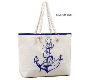 Canvas Beach Bag