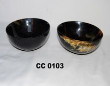 Buffalo Horn Small Serving Bowls