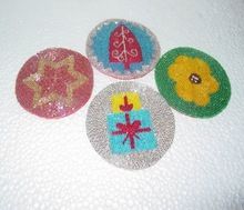 ROUND BEADED COASTER