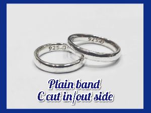 925 silver band rings