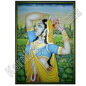 Rajasthani Lady Painting