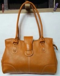 Female Leather Finish Bag