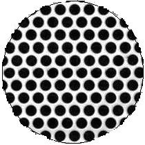 Perforated Round Hole Metal Circles
