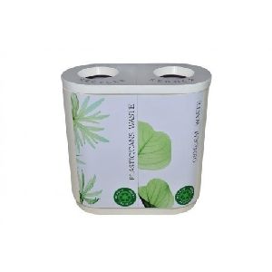 Stainless Steel Duo Dustbin