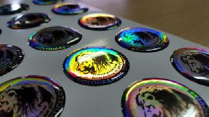 Hologram Dome Stickers