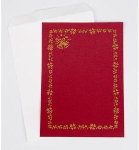 Ring Ceremony Invitation Card