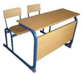 Two Seater School Desk