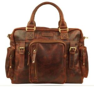 Lap top Leather Handbag