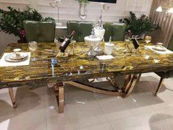 Tiger Eye Standard Height Dining Table