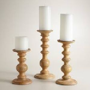 Designer Wooden Candle Holders 15