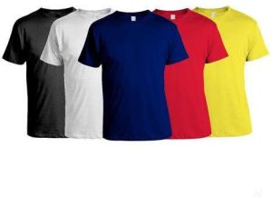 Mens Plain Round Neck T-Shirts