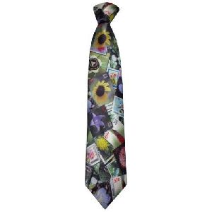 printed tie