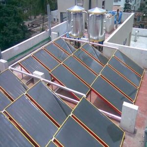 Solar Industrial Water Heating System