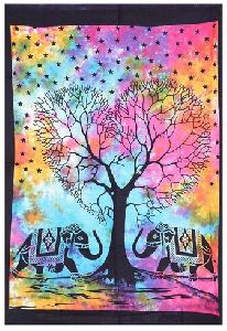 Mandala Tree Printed Tapestry