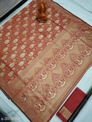 Banarasi Silk Designs Saree With Blouse Piece
