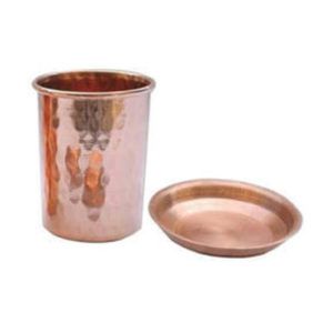 Luxury Copper Glass with Lid