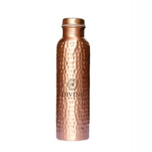 Q7 Hammered Copper Water Bottle