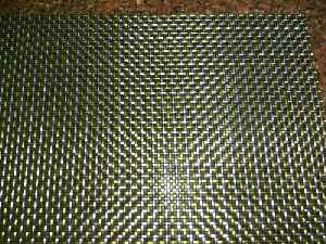 Silver And Golden Plastic Table Mat