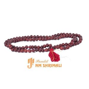 Round Red Sandalwood Mala