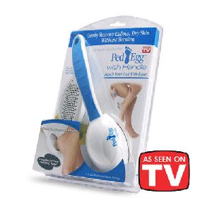 White Pedi Mate Foot Massager