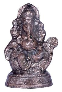 Aluminium Copper Ganesh God Idol