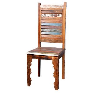Recycled Wooden Dining Chair
