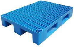 Rectangular Blue Plastic Pallets