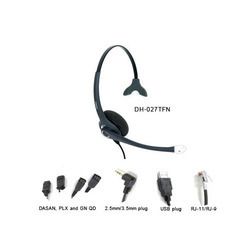 Monaural Noise Cancellation Headset