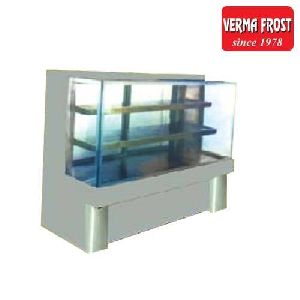 straight glass display counter