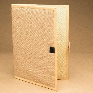 Jute File Folder