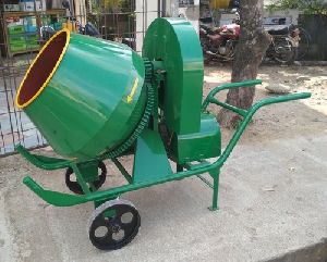 Tilting Mild Steel Concrete Mini Mixer