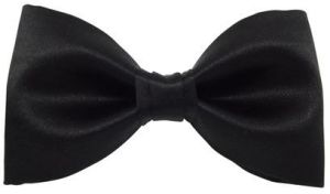 Black Mens Bow Tie