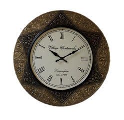 Antique Style Wooden Wall Clock