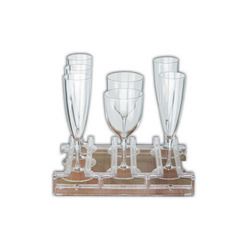 Acrylic Wine Glass Rack