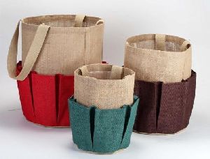 Earthyybags Jute Garden Basket