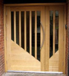 UPVC Wooden Door