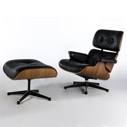 Leather And PVC Study Lounge Chair
