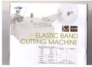 Elastic Band Cutting Machines