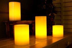 Flameless AEROCIDE LED And Round Pillar Candle