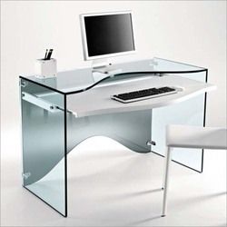 Descogram Glass Computer Tables