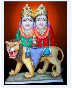 Marble Chamunda Mata Statue