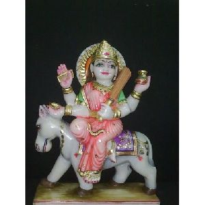 Marble Sheetla Mata Statue