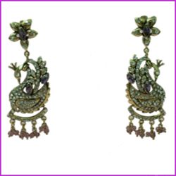 Peacock Earings